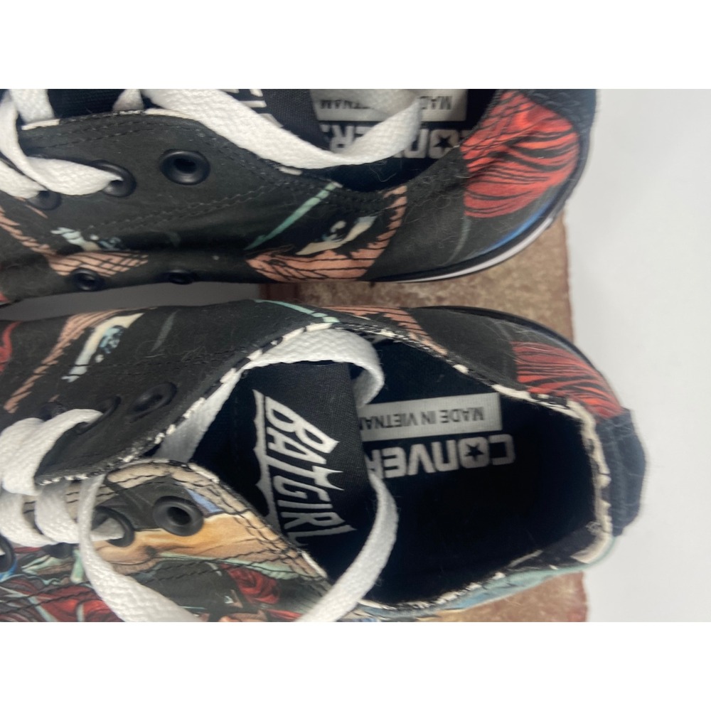 Converse All Star Chuck Taylor Low Top DC Comics Batgirl‎ Sneakers M-7/W-9 - Picture 11 of 16